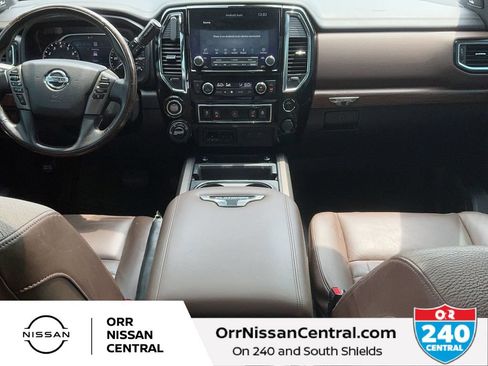Used 2021 Nissan Titan Platinum Reserve w/ Moonroof Package AWD/4WD image 15