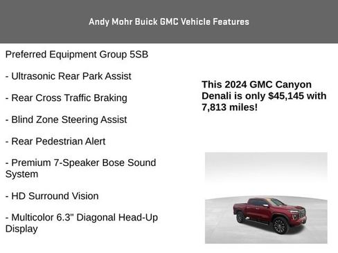 Used 2024 GMC Canyon Denali image 20