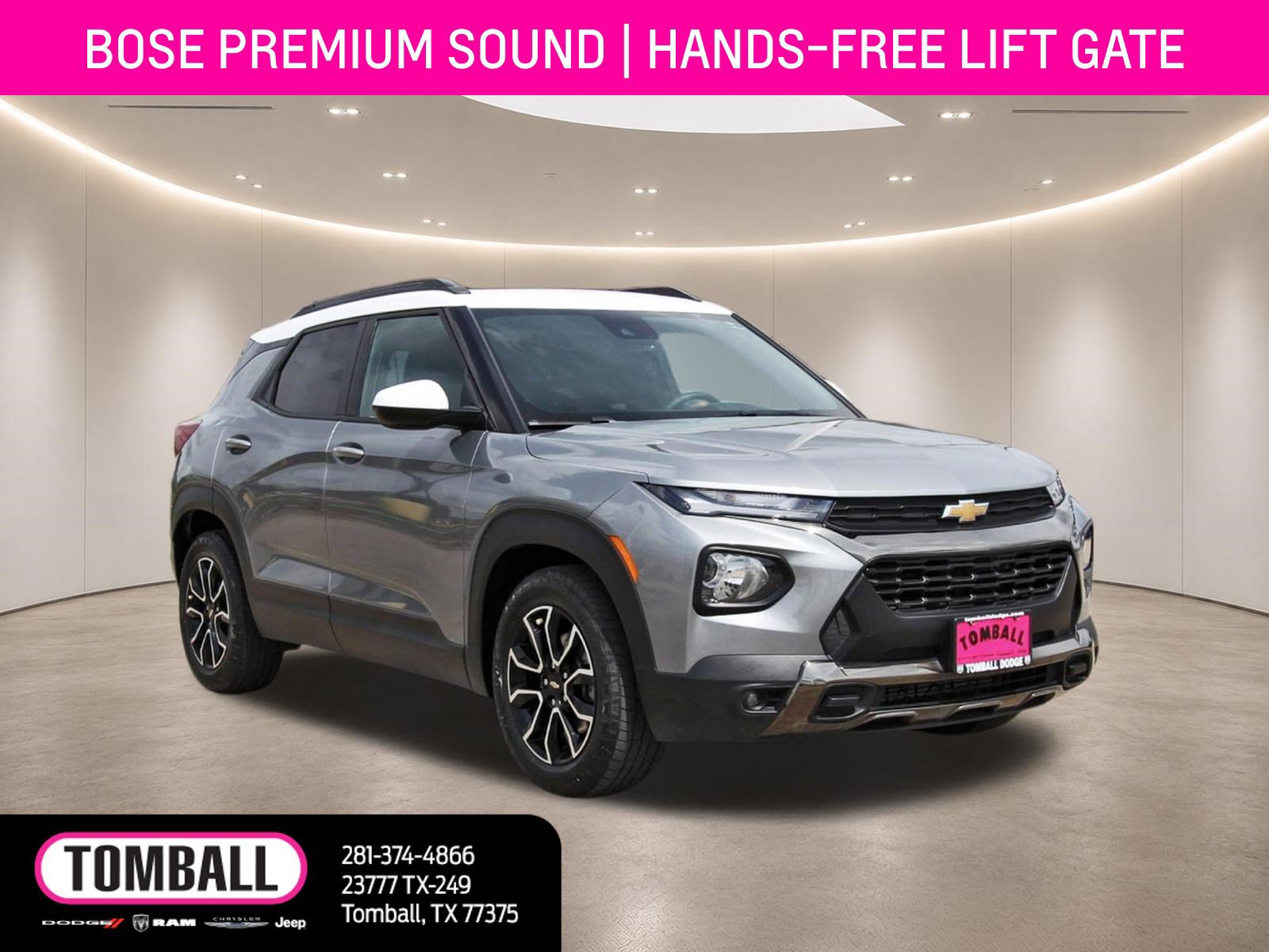 Used 2023 Chevrolet TrailBlazer ACTIV w/ Sun and Liftgate Package FWD image 1
