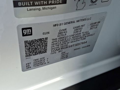 New 2026 Chevrolet Traverse LT image 17