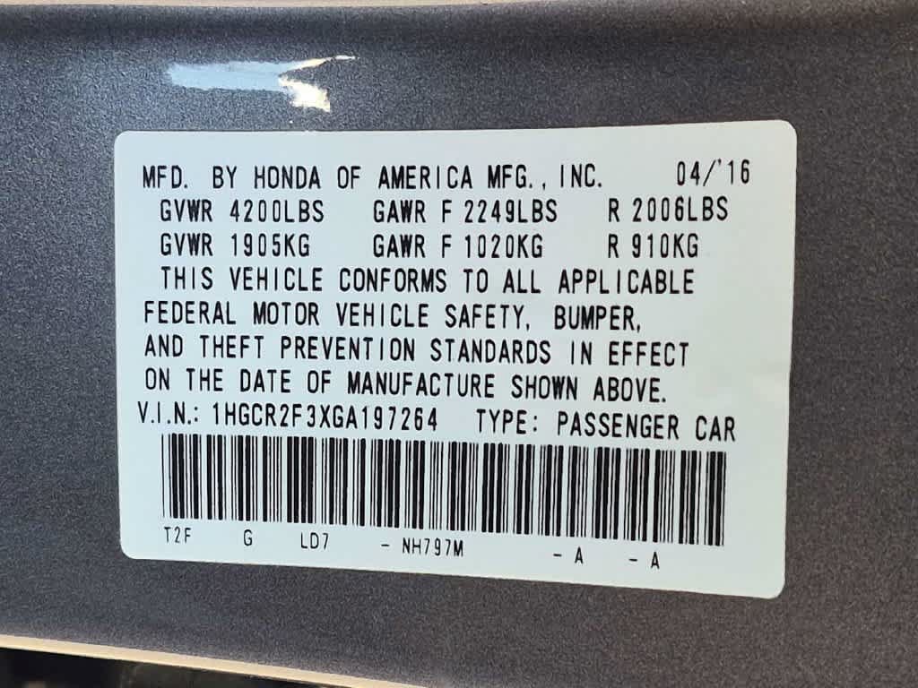 Used 2016 Honda Accord LX image 33