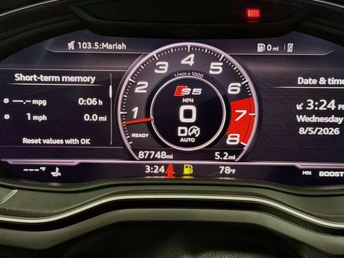 Used 2018 Audi S5 Prestige w/ S Sport Package AWD/4WD image 12