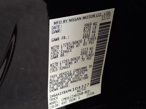 Certified 2023 Nissan Titan SV w/ SV Convenience Package image 26