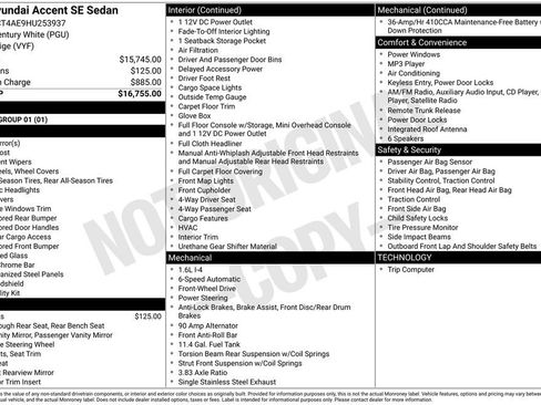 Used 2017 Hyundai Accent SE FWD image 24