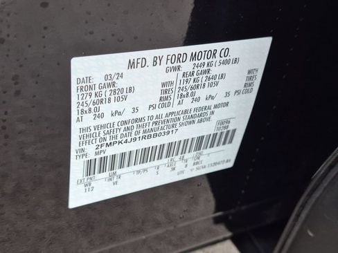 Used 2024 Ford Edge SEL w/ Convenience Package AWD/4WD image 24