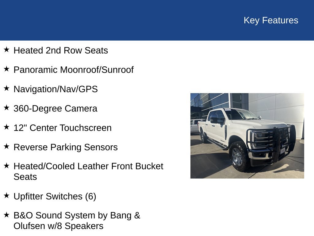 Used 2024 Ford F250 Lariat w/ Chrome Package AWD/4WD image 41