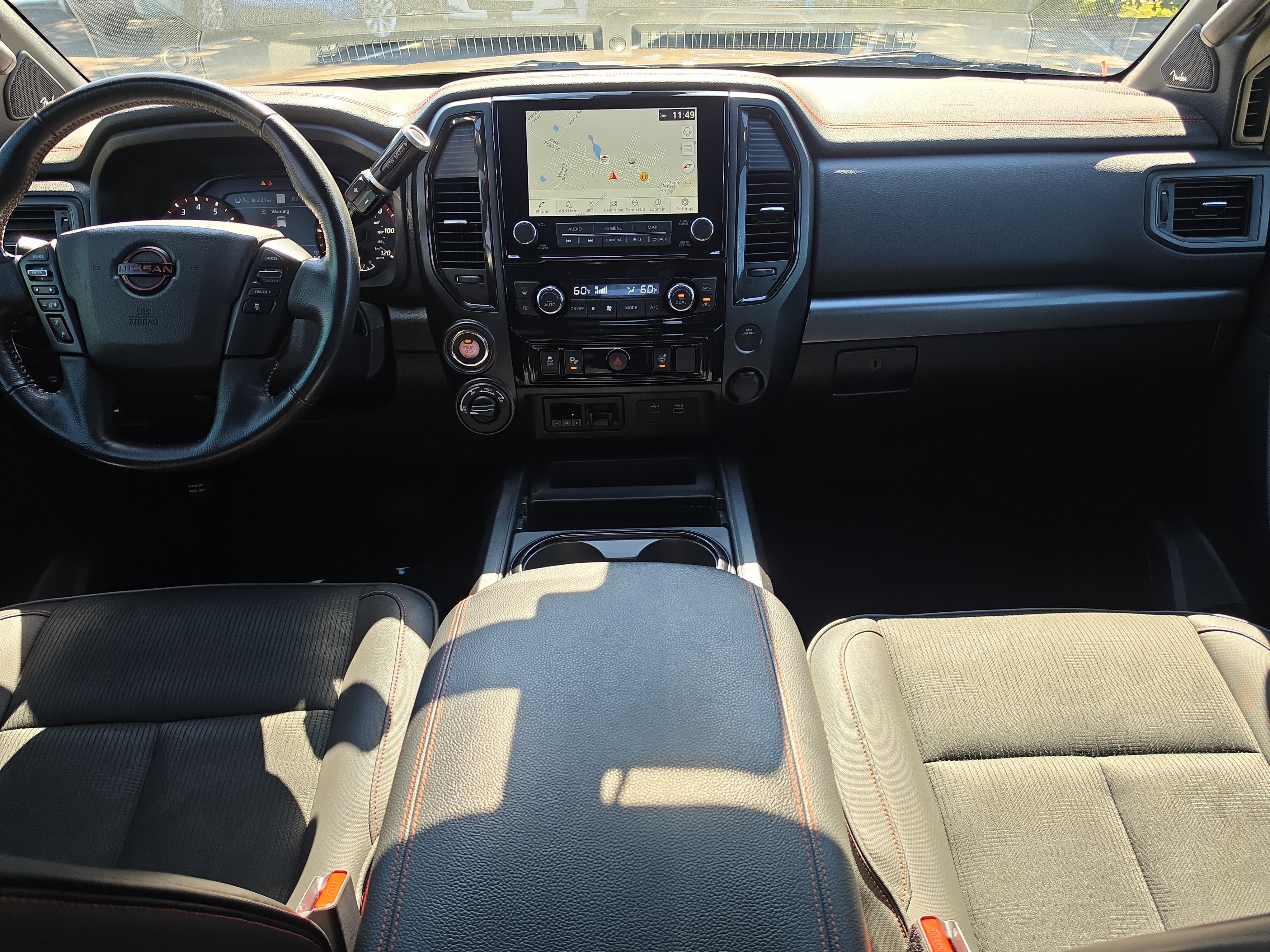 Used 2023 Nissan Titan PRO-4X w/ Pro-4x Utility Package AWD/4WD image 11
