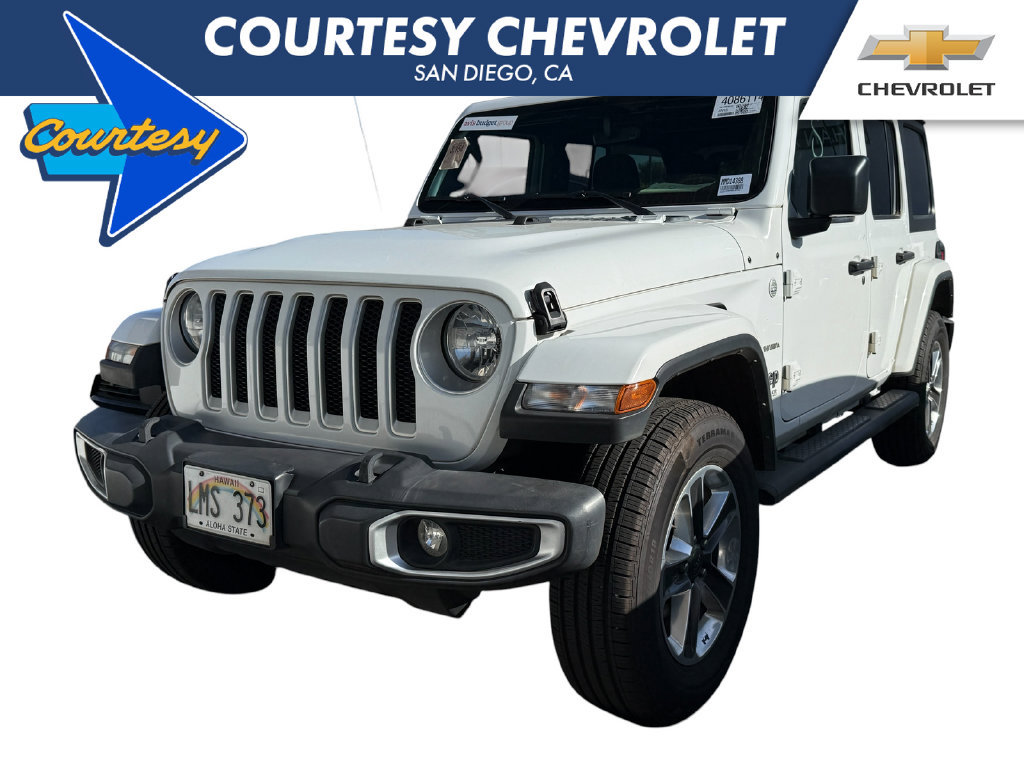 Used 2022 Jeep Wrangler Unlimited Sahara w/ Cold Weather Group AWD/4WD image 1
