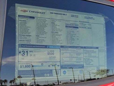 New 2026 Chevrolet TrailBlazer LT w/ LT Cold Weather Package FWD image 17