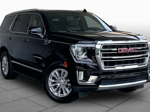 Used 2021 GMC Yukon SLT w/ SLT Luxury Plus Package RWD image 3