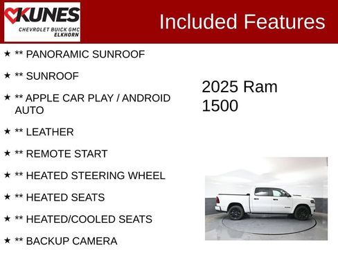 Used 2025 RAM 1500 Laramie w/ Night Edition AWD/4WD image 2