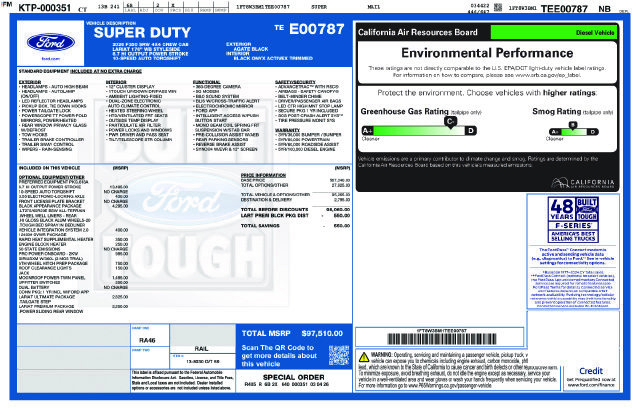 New 2026 Ford F350 Lariat w/ Black Appearance Package AWD/4WD image 52