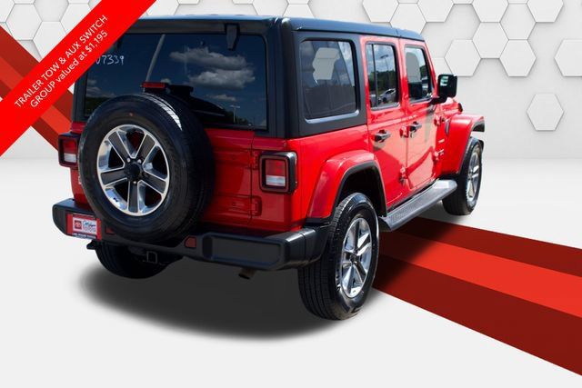 Used 2023 Jeep Wrangler Unlimited Sahara w/ Cold Weather Group AWD/4WD image 6