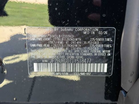 New 2026 Subaru Outback Limited XT AWD/4WD image 32