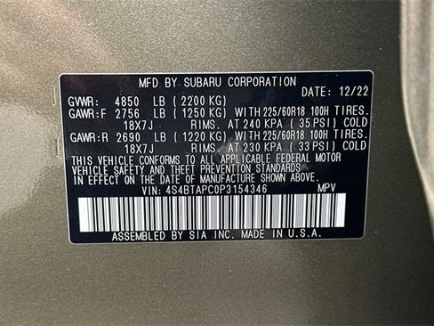 Used 2023 Subaru Outback Touring image 30