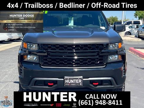 Used 2021 Chevrolet Silverado 1500 Custom Trail Boss AWD/4WD image 12