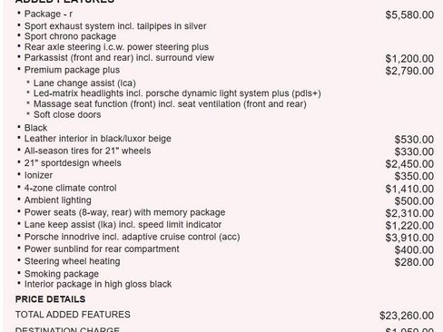 Used 2018 Porsche Panamera Turbo AWD/4WD image 19