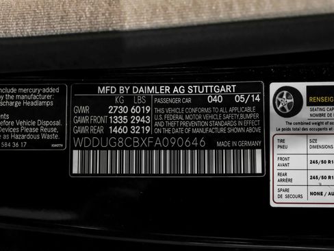 Used 2015 Mercedes-Benz S 550 Sedan image 63