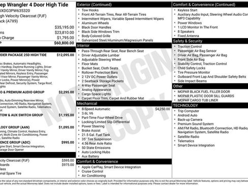 Used 2023 Jeep Wrangler Unlimited Sport AWD/4WD image 37