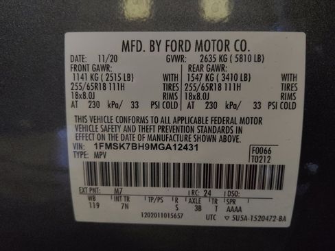 Used 2021 Ford Explorer 2WD image 33