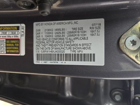 Used 2018 Honda CR-V EX-L image 33