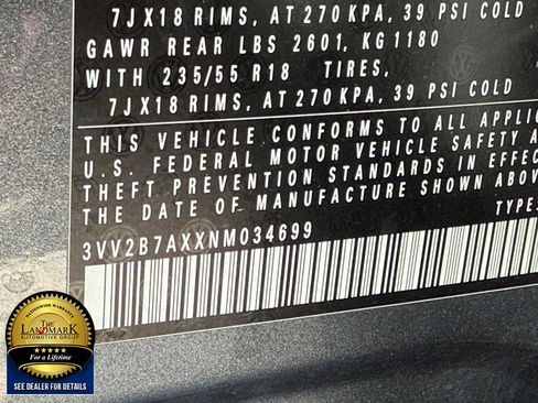 Used 2022 Volkswagen Tiguan SE w/ Panoramic Sunroof Package image 20