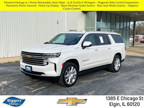 Used 2021 Chevrolet Suburban High Country w/ Premium Package image 1