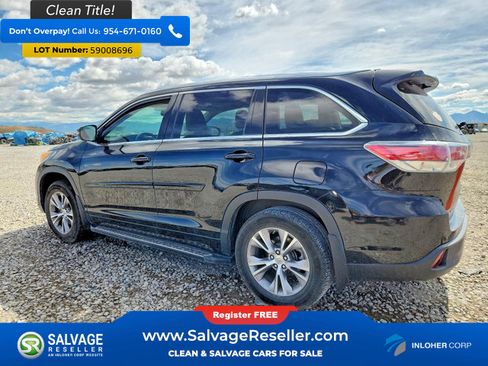 Used 2014 Toyota Highlander XLE AWD/4WD image 3
