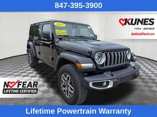Used 2025 Jeep Wrangler Unlimited Sahara AWD/4WD video 1