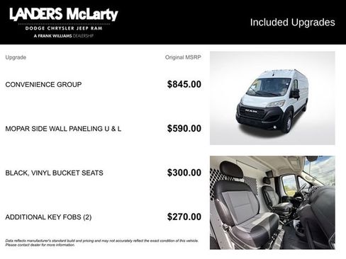 Used 2024 RAM ProMaster 2500 w/ Convenience Group image 15