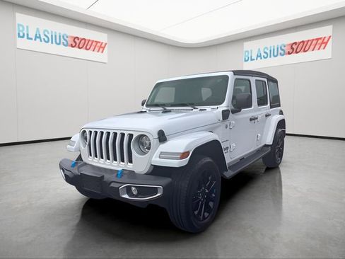 Used 2022 Jeep Wrangler Unlimited Sahara 4xe w/ Cold Weather Group image 7