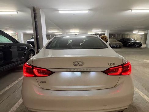 Used 2018 INFINITI Q50 Luxe w/ Essential Package (3.0T Luxe) AWD/4WD image 2