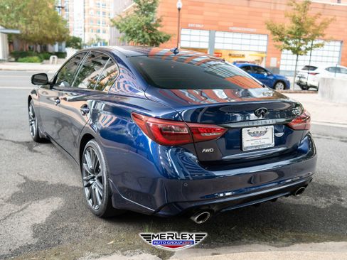 Used 2021 INFINITI Q50 Red Sport 400 image 4