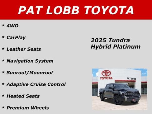 Used 2025 Toyota Tundra Platinum AWD/4WD image 38