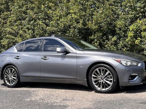 Used 2019 INFINITI Q50 Luxe w/ Essential Package (3.0T Luxe) RWD image 10