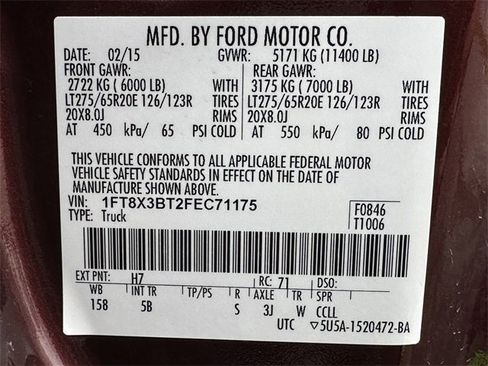 Used 2015 Ford F350 Lariat w/ Chrome Package image 40