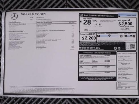 New 2026 Mercedes-Benz GLB 250 image 9