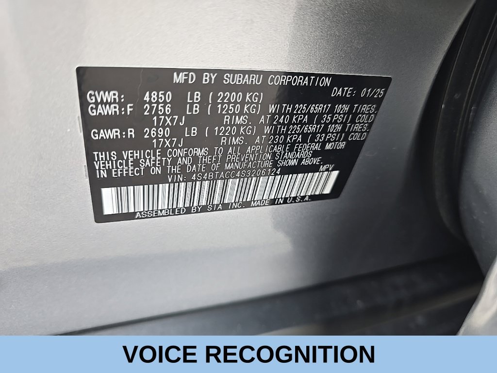 Used 2025 Subaru Outback Premium w/ Popular Package #1A AWD/4WD image 10