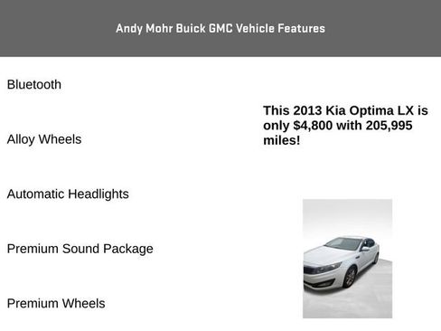 Used 2013 Kia Optima LX FWD image 4
