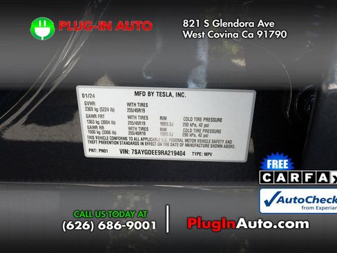 Used 2024 Tesla Model Y Long Range AWD/4WD image 10