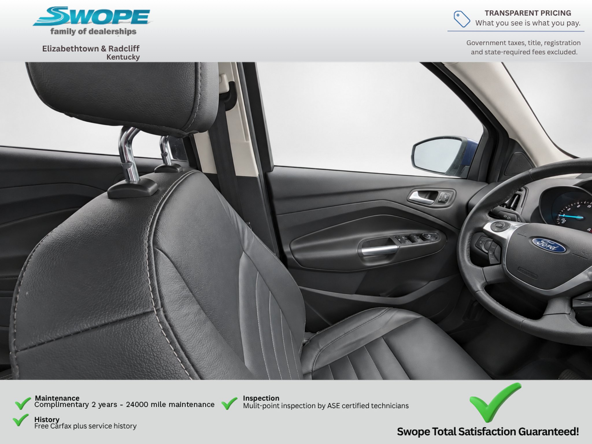 Used 2014 Ford Escape Titanium w/ Equipment Group 401A AWD/4WD image 11