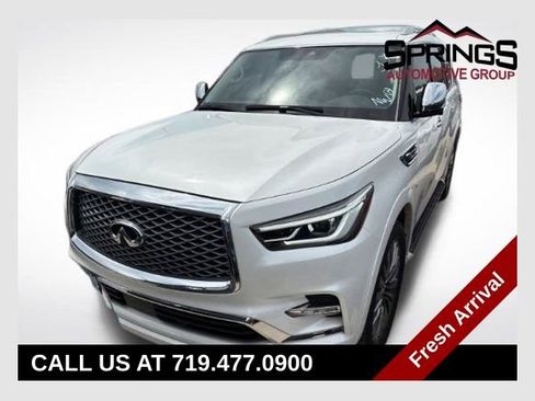 Used 2019 INFINITI QX80 Luxe w/ 22" Wheel Package AWD/4WD image 1
