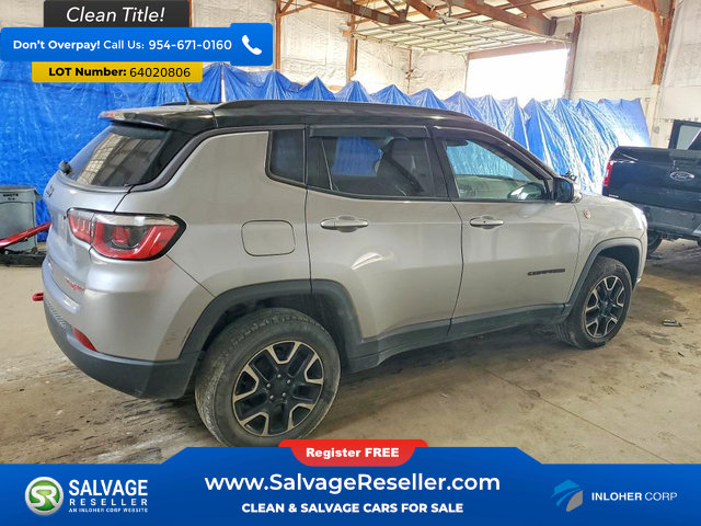 Used 2019 Jeep Compass Trailhawk AWD/4WD image 4