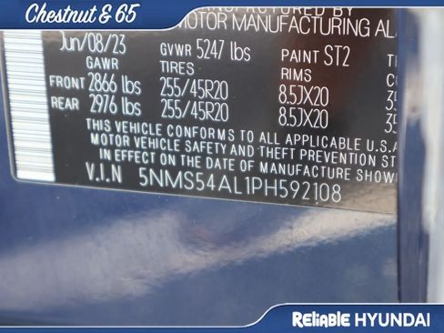 Certified 2023 Hyundai Santa Fe Calligraphy FWD image 42