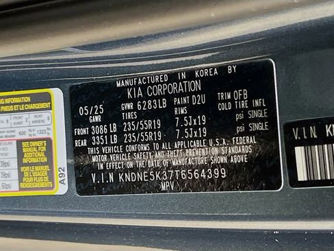 New 2026 Kia Carnival SX Prestige image 35