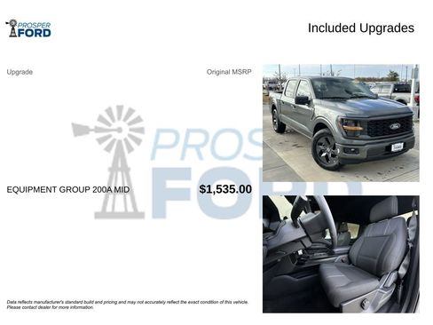 New 2025 Ford F150 STX w/ Equipment Group 200A image 30