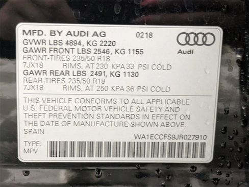 Used 2018 Audi Q3 2.0T Premium image 33