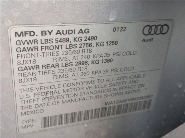 Used 2022 Audi Q5 2.0T Premium w/ Convenience Package AWD/4WD image 20