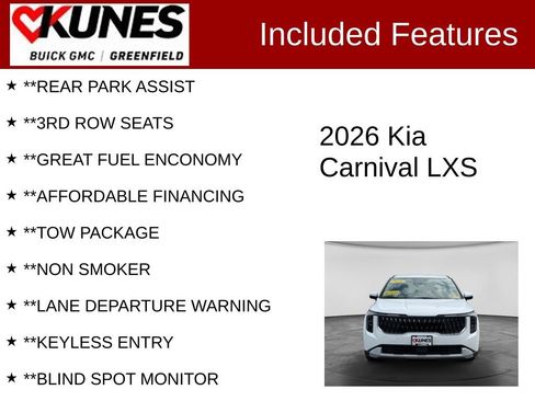 Used 2026 Kia Carnival FWD image 3