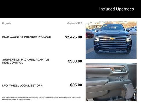 Used 2023 Chevrolet Silverado 1500 High Country w/ High Country Premium Package image 7